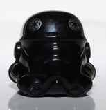 Lego Star Wars Black Minifig Headgear Helmet SW Stormtrooper TIE Pilot Pattern