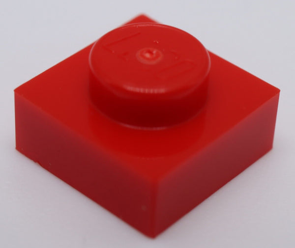 Lego 30x Red 1 x 1 Plate