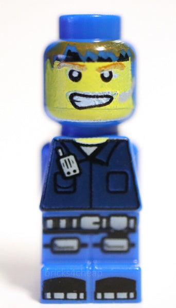 Lego Microfigure Magma Monster Blue Minifig