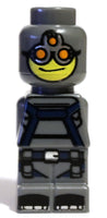 Lego Microfigure Magma Monster Dark Bluish Gray Minifig