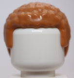 Lego Medium Nougat Minifig Hair Male with Coiled Texture