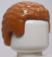 Lego Medium Nougat Minifig Hair Male with Coiled Texture