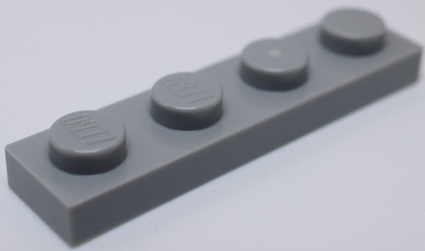 Lego 15x Light Bluish Gray 1 x 4 Plate
