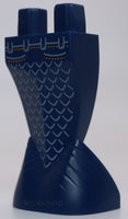 Lego Dark Blue Fish Legs Scale and Belt Pattern