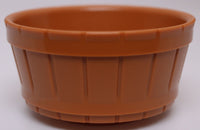 Lego Medium Nougat Container Barrel Half Large with Axle Hole