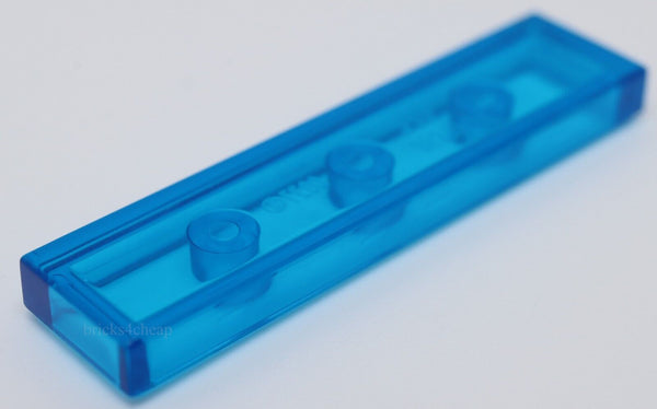Lego 10x Trans Dark Blue Tile x