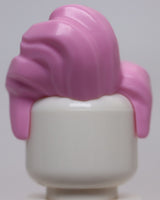 Lego Bright Pink Minifig Hair Male Pompadour