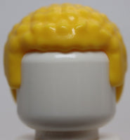 Lego Yellow Minifig Hair Male with Coiled Texture