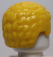 Lego Yellow Minifig Hair Male with Coiled Texture