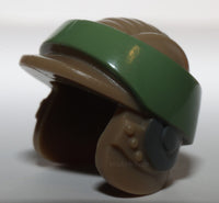 Lego Star Wars Dark Tan Minifig Headgear Helmet Rebel Commando Sand Green Band