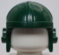 Lego Dark Green Minifig Headgear Cap Aviator