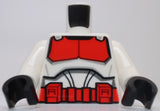 Lego Star Wars Armor Clone Shock Trooper Red Breastplate and Belt Boxes