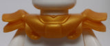 Lego Pearl Gold Minifig Armor with 2 Flaps over Shoulders