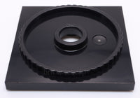 Lego 10x Black Turntable 4 x 4 Square Base Locking