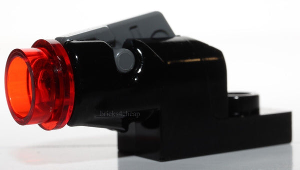 Lego 10x Black Projectile Launcher 1 x 2 Mini Blaster Shooter