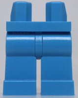 Lego Medium Blue Minifig Monochrome Plain Hips and Legs