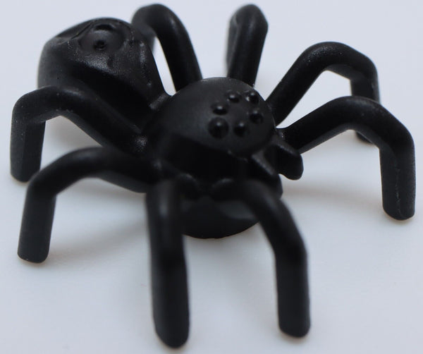 Lego 10x Black Spider with Elongated Abdomen