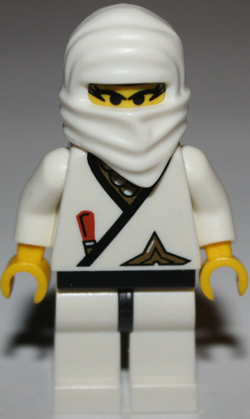 Lego White Ninja Princess Minifig Belt w/ Gold Star NEW