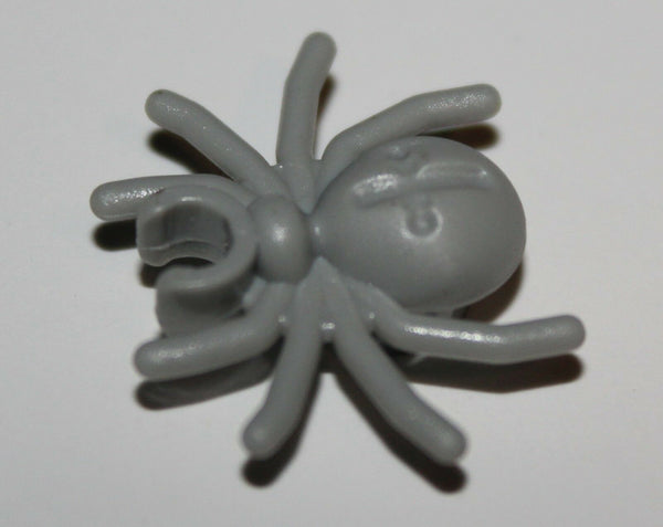 Lego 4x Light Gray Spider Animal Insect NEW