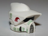 Lego Star Wars White Minifig Headgear Helmet SW ARF Trooper Pattern NEW