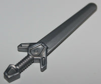 Lego Flat Silver Angular Sword Minifig Greatsword Weapon NEW