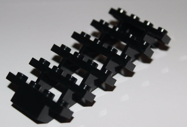 Lego Black Stairs 7 x 4 x 6 Straight Open Staircase NEW