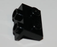 Lego 9x Black Hinge Cylinder 1 x 3 Locking 1 Finger and Pin Friction Ridges