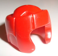 Lego Red Minifig Headgear Boxing Helmet Sparing Equipment NEW