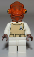 Lego Star Wars Admiral Ackbar Minifig NEW