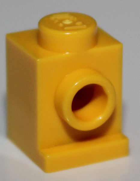 Lego 10x Yellow Brick Modified 1 x 1 with Headlight NEW