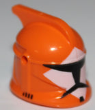 Lego Star Wars Orange Bomb Squad Trooper Helmet Clone Head Gear NEW