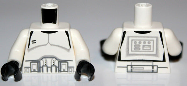 LeGo Star Wars Torso Dual Sided White Clone Trooper Ep.3 7655 NEW