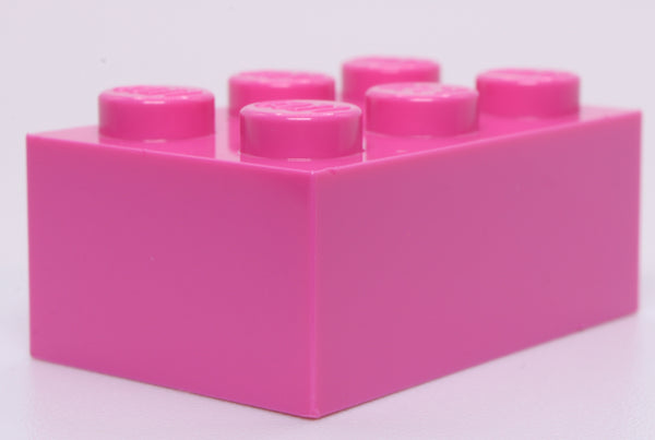 Lego 5x Dark Pink 2 x 3 Brick