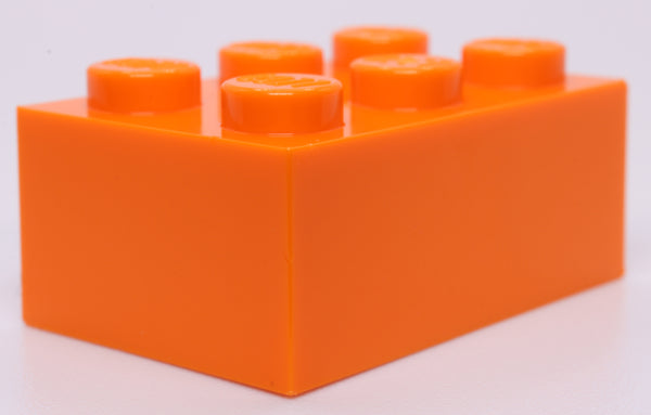 Lego 5x Orange Brick 2 x 3