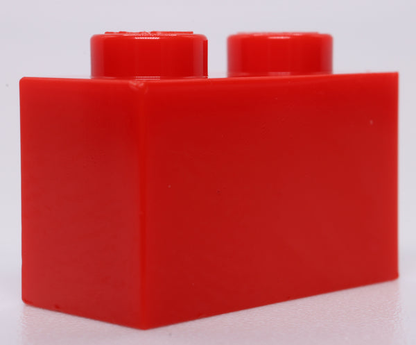 Lego 10x Red Brick 1 x 2