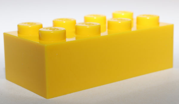 Lego 6x Yellow Brick 2 x 4 NEW