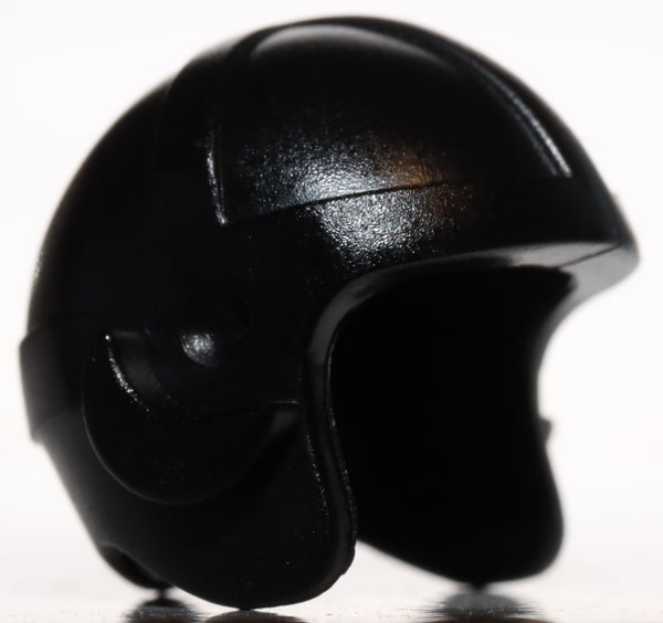 Lego Black Aviator Helmet Minifig Headgear NEW