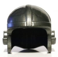 Lego Pearl Dark Gray Aviator Minifig Helmet