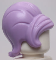 Lego Lavender Female Minifig Hair Beehive Style Sideways Fringe