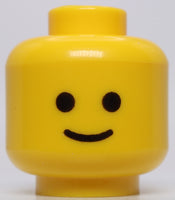 Lego Yellow Minifig Head Standard Grin Pattern