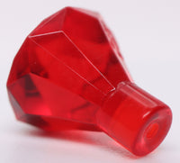 Lego 30x Trans Red Diamond 1 x 1 Jewel 24 Facet NEW