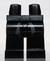 LeGo Ninjago Black Minifig Legs w/ Gray Belt Pattern NEW