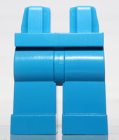 Lego Dark Azure Minifig Monochrome Plain Hips and Legs