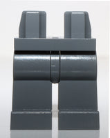 Lego Dark Bluish Gray Minifig Monochrome Plain Hips and Legs
