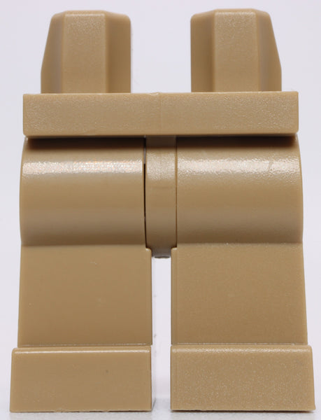 Lego Dark Tan Minifig Monochrome Hips and Legs Plain
