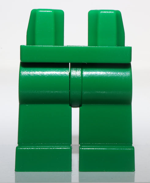 Lego Green Monochrome Plain Minifig Hips and Legs