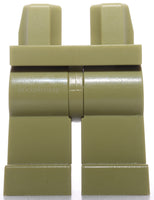 Lego Olive Green Minifig Monochrome Plain Hips and Legs