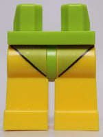 Lego Hips and Yellow Legs with Lime Short Swimsuit Pattern