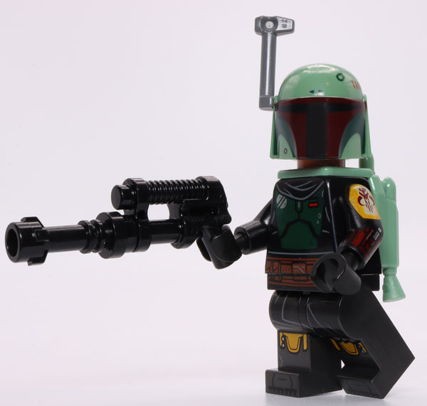Lego Star Wars Boba Fett Minifig Repainted Beskar Armor with Jet Pack 75326