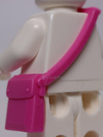 Lego Dark Pink Minifig Utensil Bag Messenger Pouch Sling